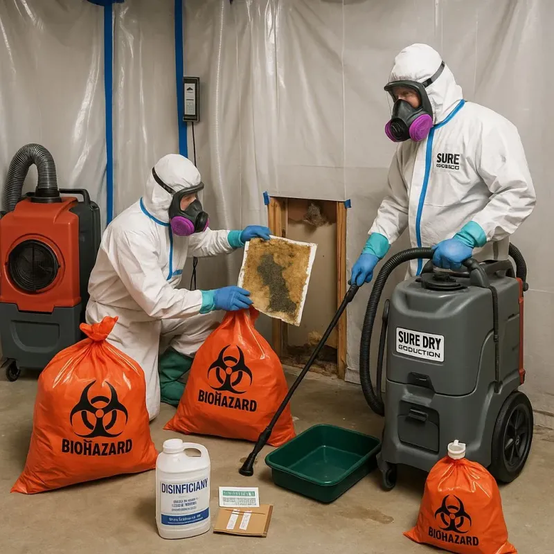 Contaminated Water Handling Protocols process in Blacksburg, SC